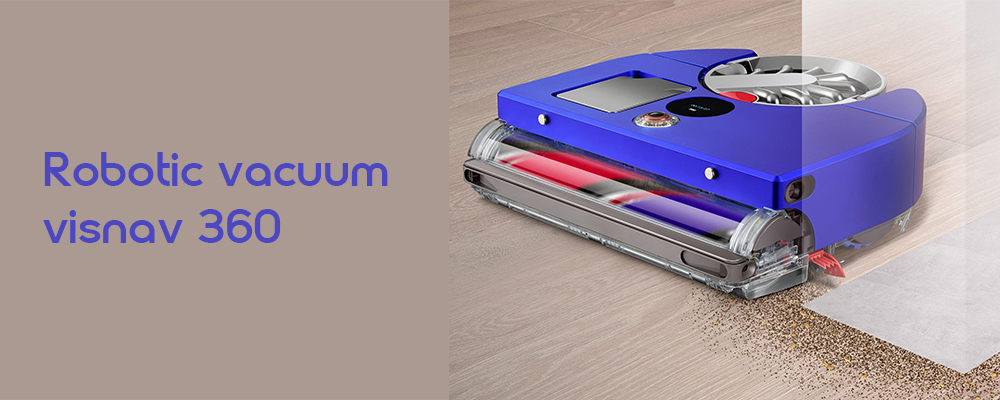 معرفی جارو رباتی مدل  Dyson 360 Vis Nav