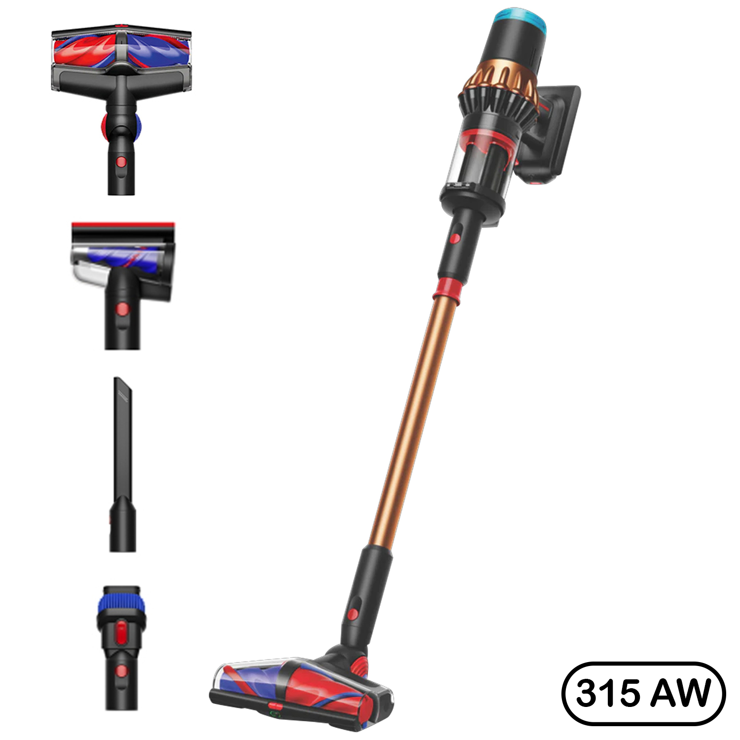 جارو شارژی هوشمند دایسون مدل V16 Piston Animal CPRBLK
