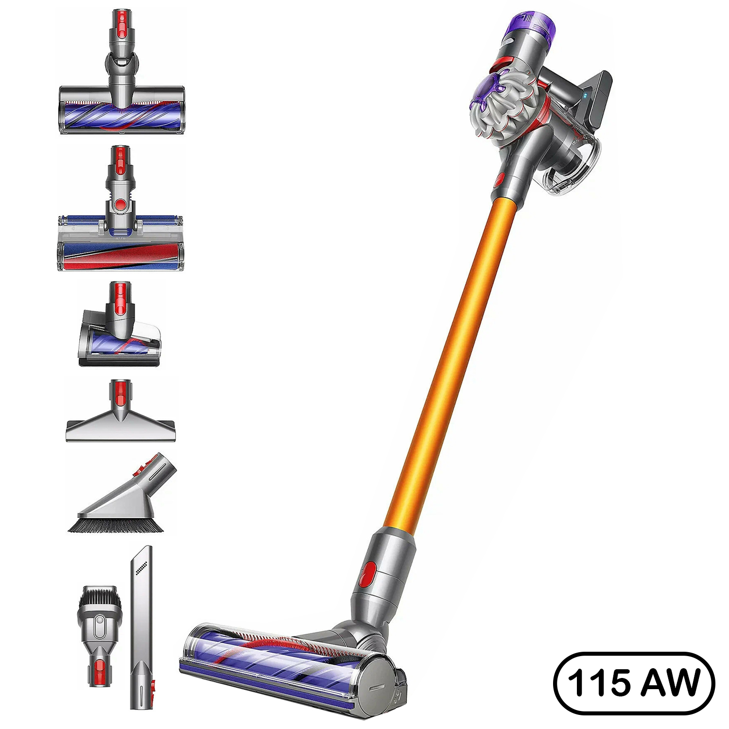 جارو شارژی عصایی دایسون مدل V8 Absolute SILYLW