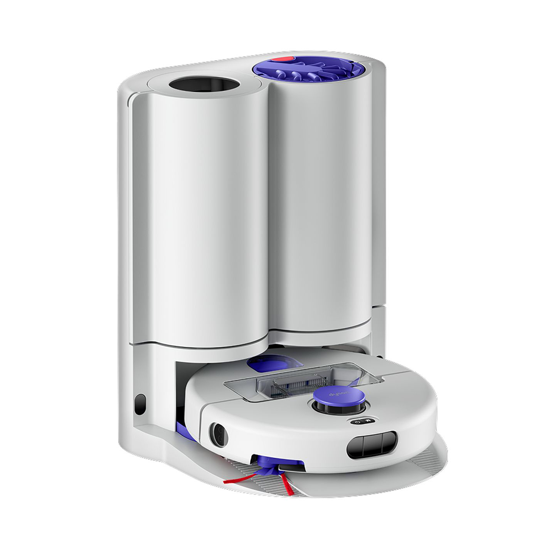 جارو رباتیک دایسون Dyson R2 Nurovi™ Dry – Light Grey / Vinca Blue